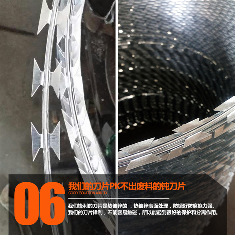 304不銹鋼刺絲滾籠圍網(wǎng)生產(chǎn)加工出售圖片7